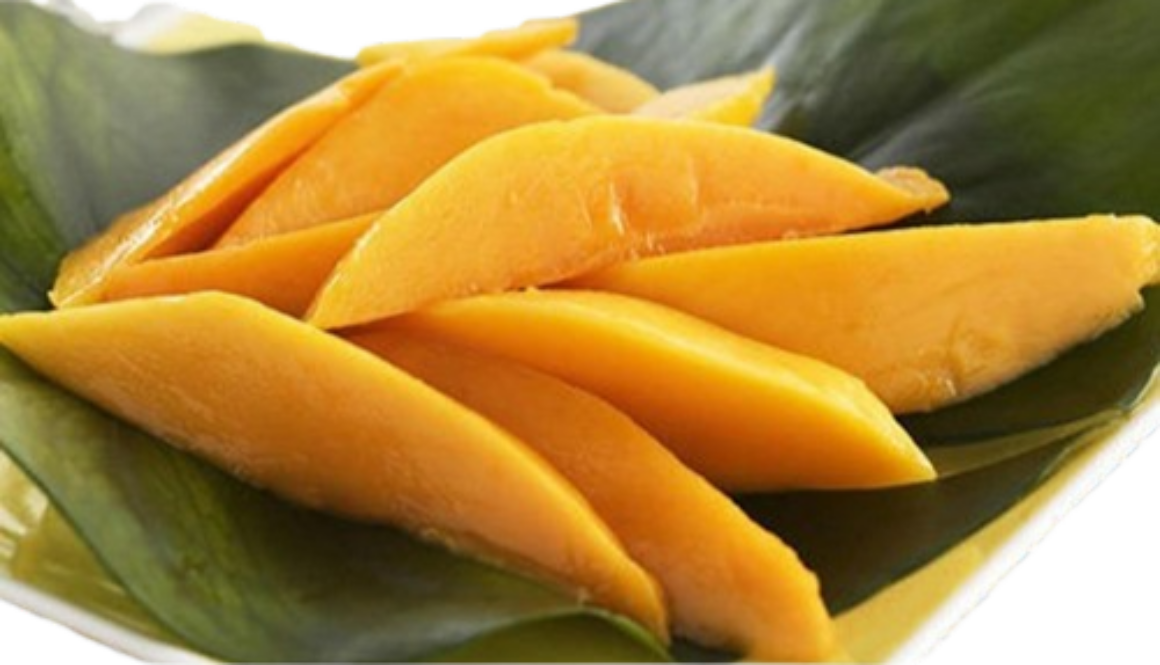 Frozen Mango Slices